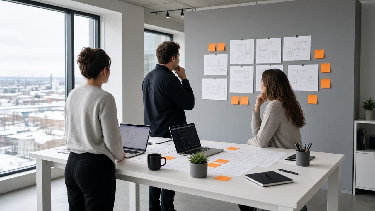 The TrueCraft team at work in one of our offices