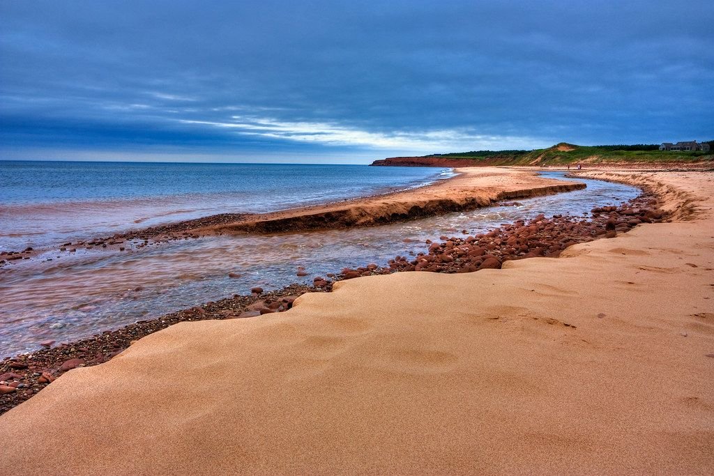 PEI red sand beach