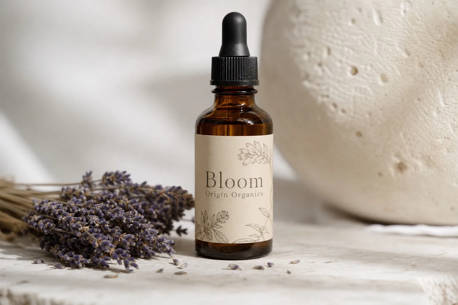 Bloom Origin Organics Package Design
