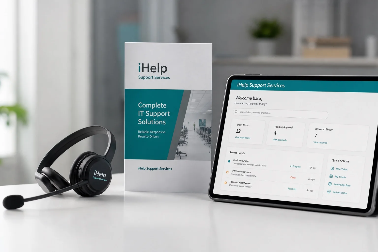 iHelp Support Services Digital Presence