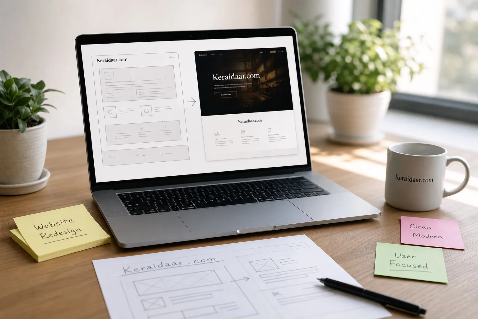 Keraidaar.com Website Experience