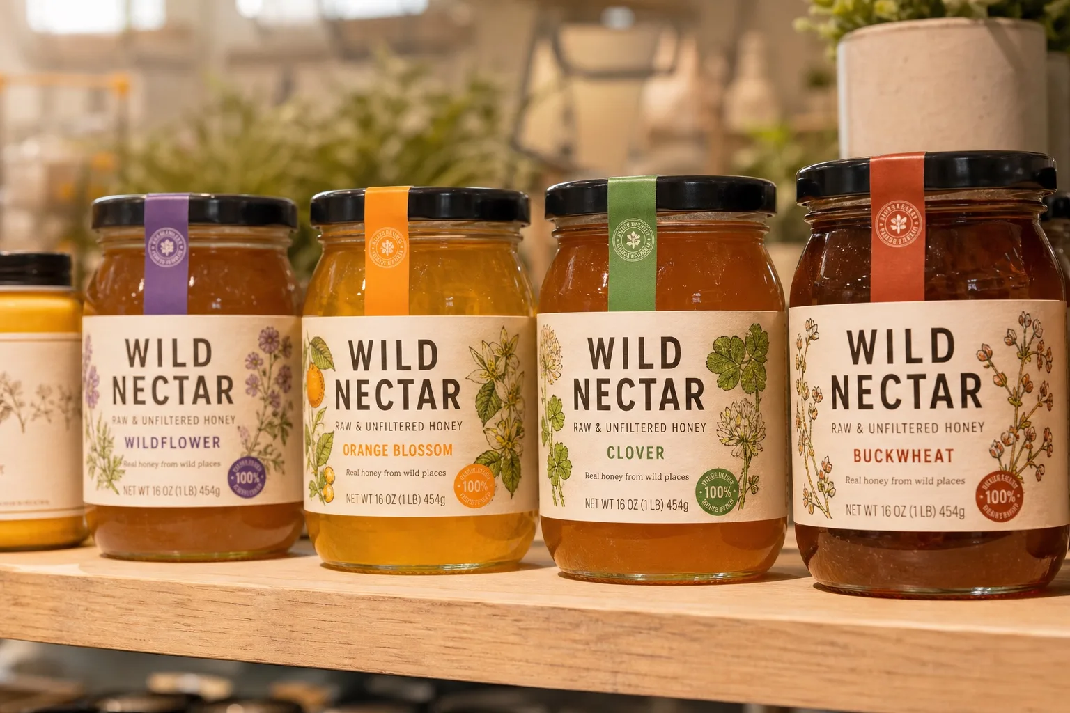 Wild Nectar Package Design